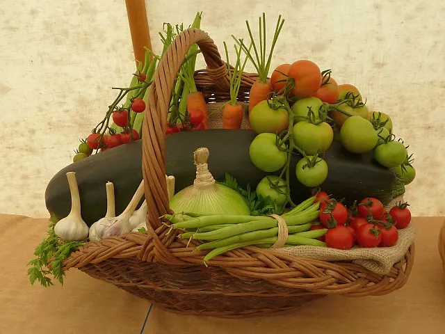 Fresh vegetables