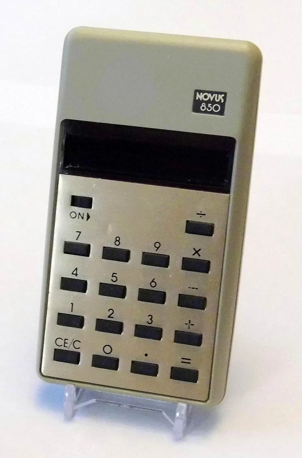 Rekenmachine voor het bijhouden van kosten.