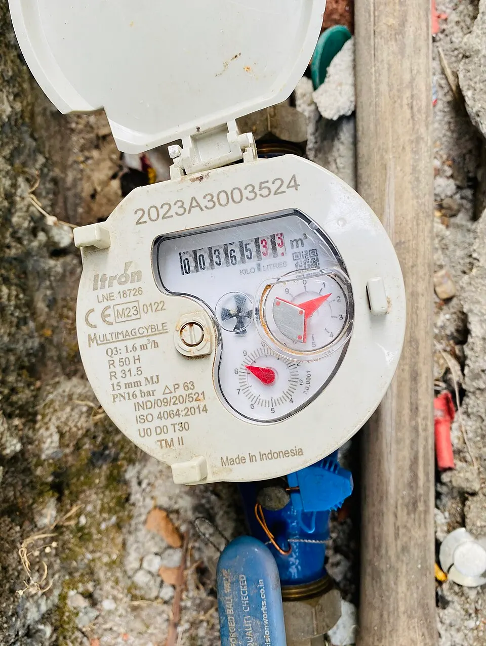 Contador de agua